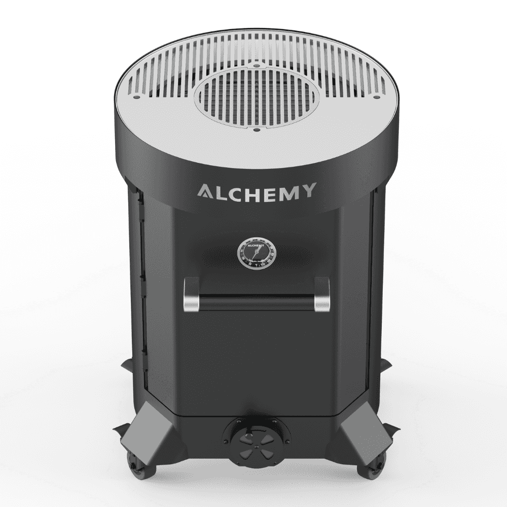 Alchemy 24" Grill And Smoker - Black