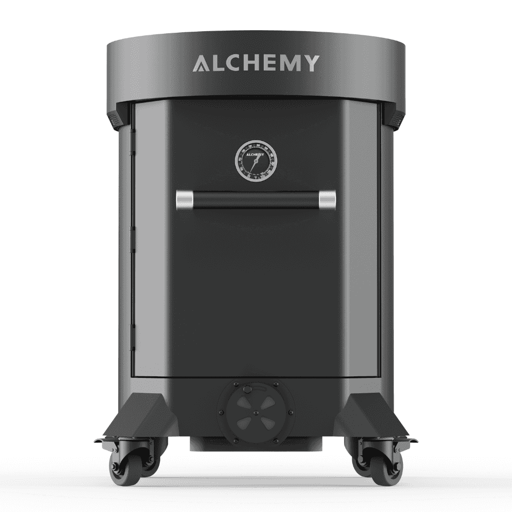 Alchemy 24" Grill And Smoker - Black