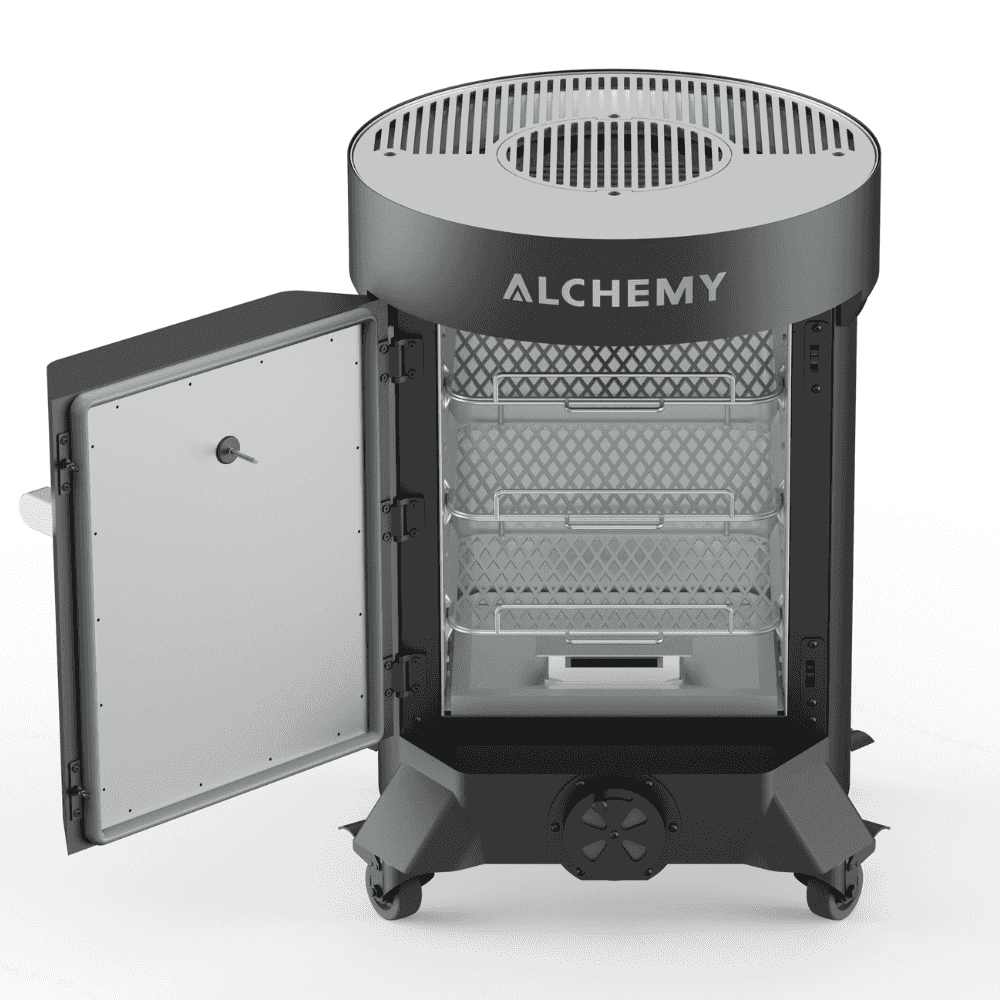Alchemy 24" Grill And Smoker - Black