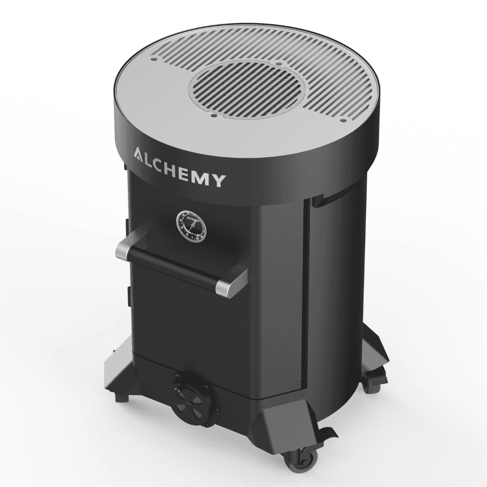 Alchemy 24" Grill And Smoker - Black