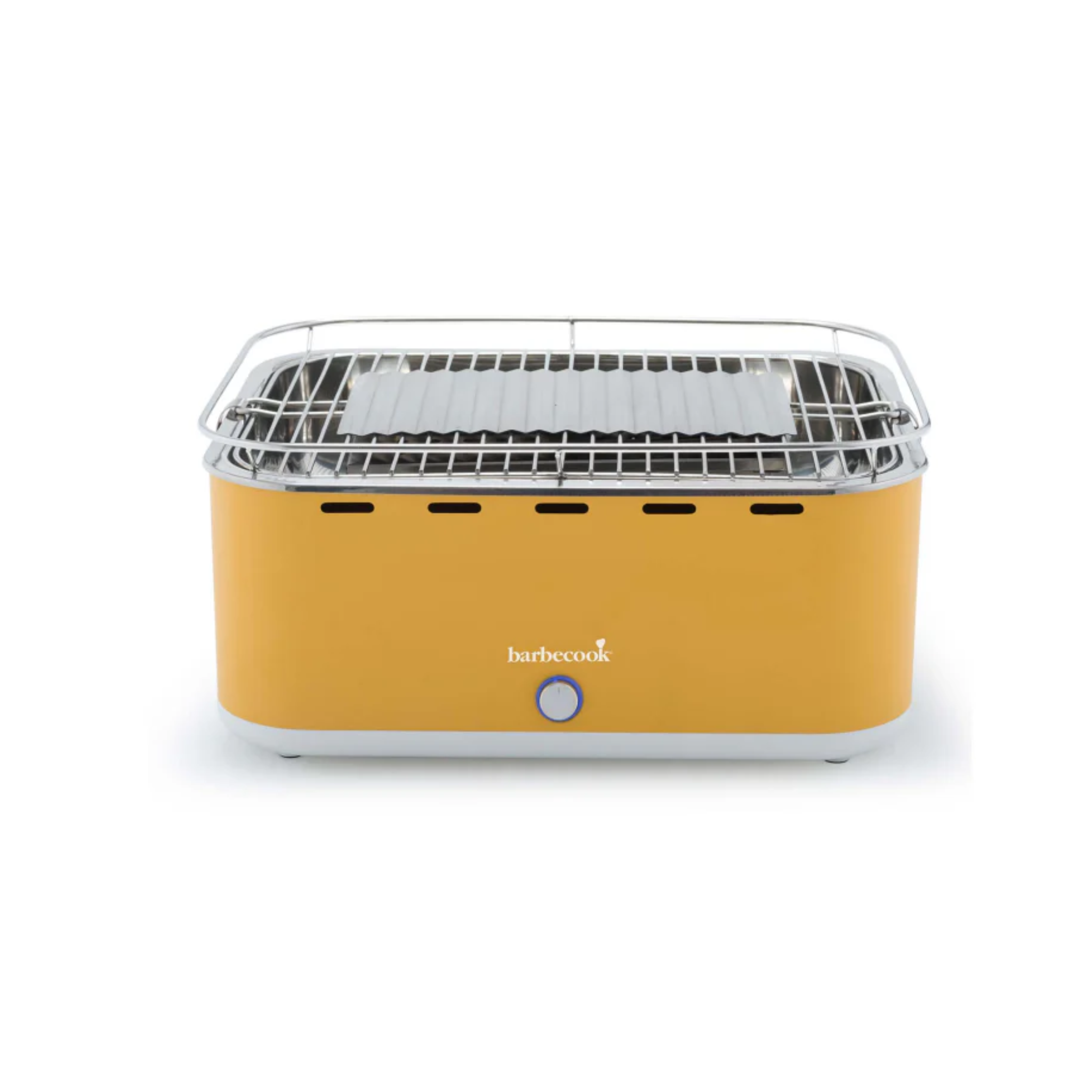 Barbecook Carlo Portable Charcoal Table Grill - Green/Grey/Red/Yellow Barbecook
