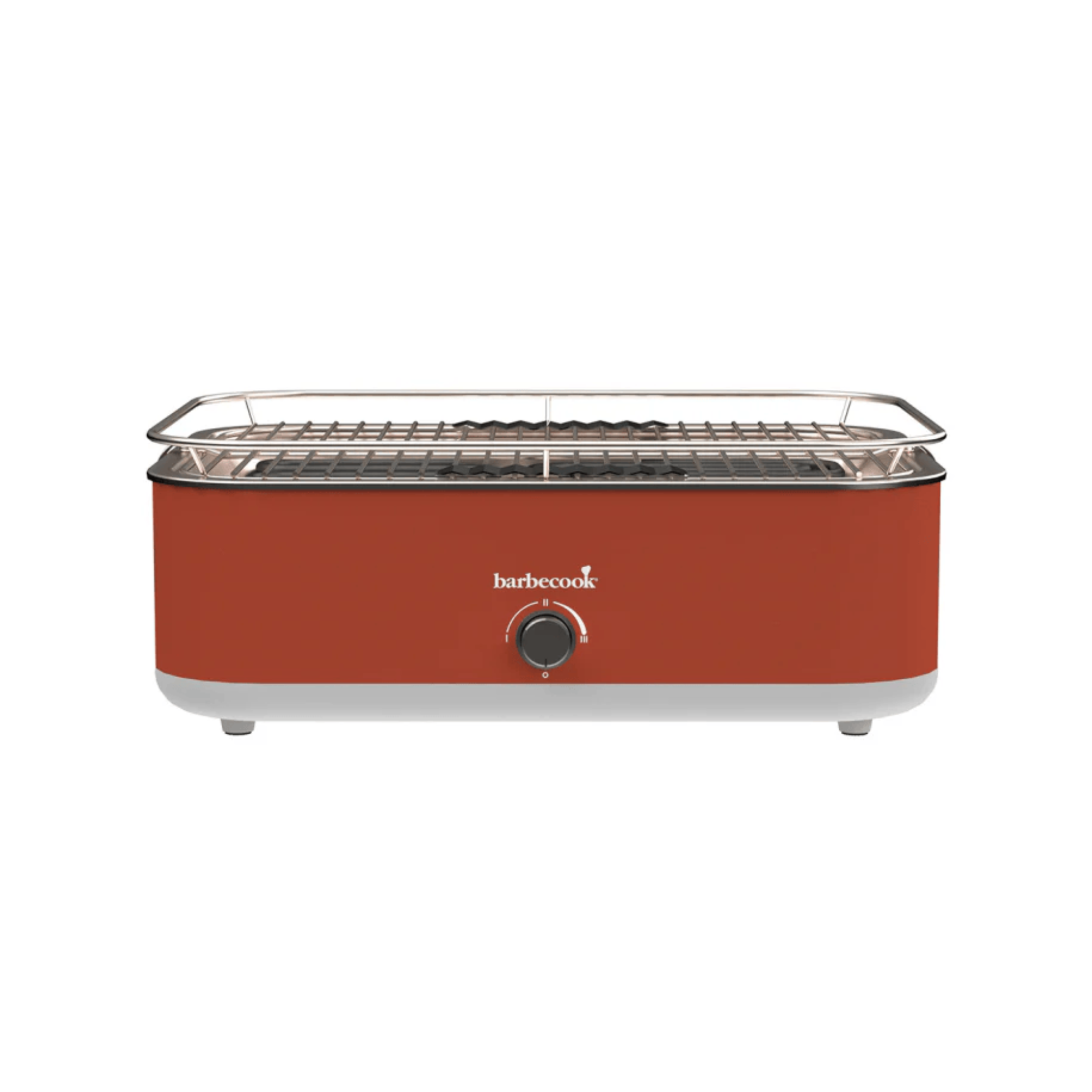 Barbecook E-Carlo Portable Electric Table Grill - Green/Grey/Red Barbecook