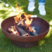 Barbecook Jack 60cm Fire Bowl - Corten Steel Barbecook