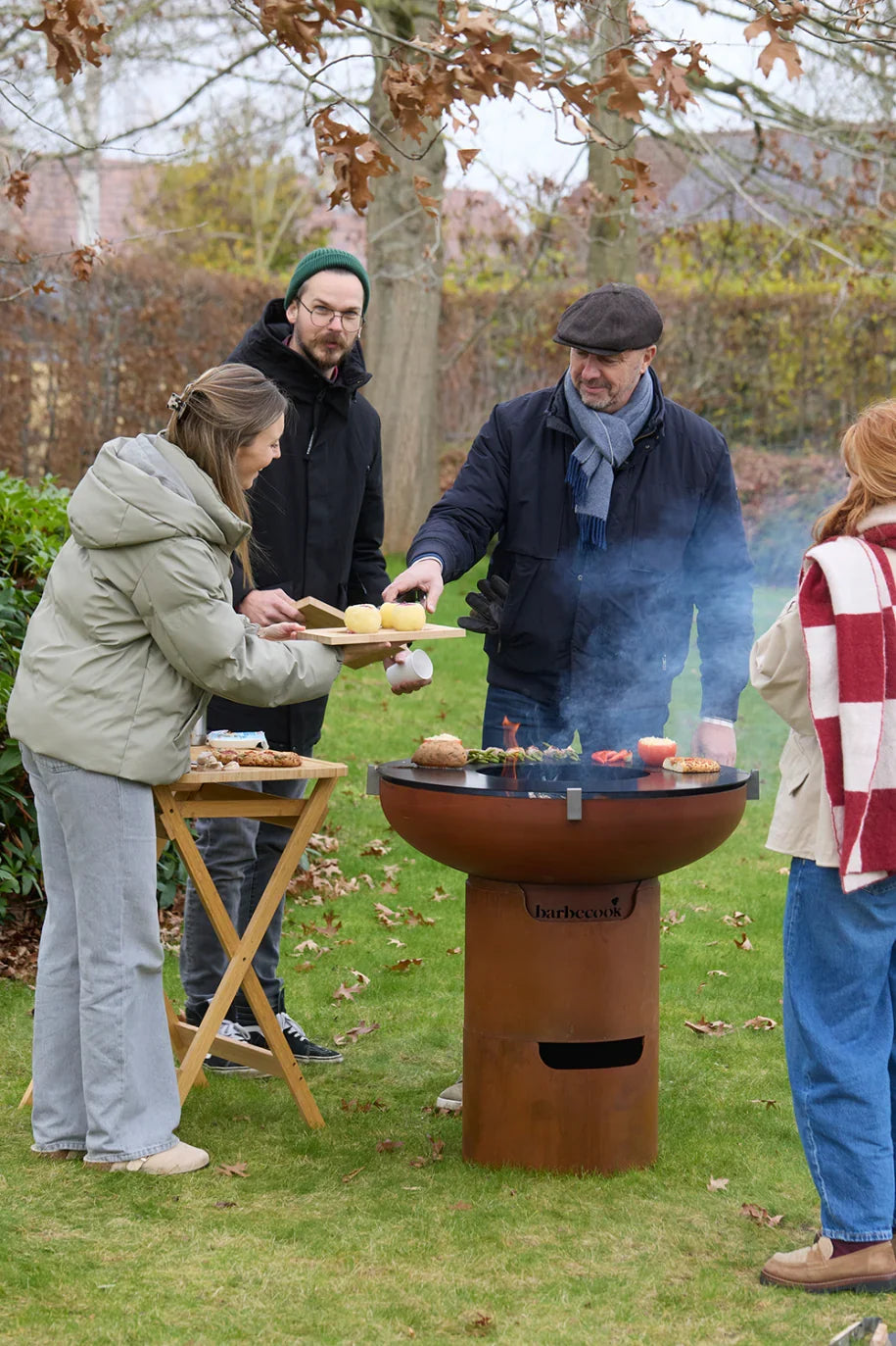 Barbecook Jack 75cm Fire Bowl - Corten Steel Barbecook