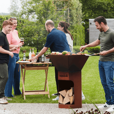 Barbecook Nestor BBQ Plancha Grill - Corten Steel Barbecook