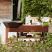Barbecook Nestor Island Plancha BBQ With Countertop - Corten Steel Barbecook