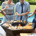 Barbecook Nestor Island Plancha BBQ With Countertop - Corten Steel Barbecook