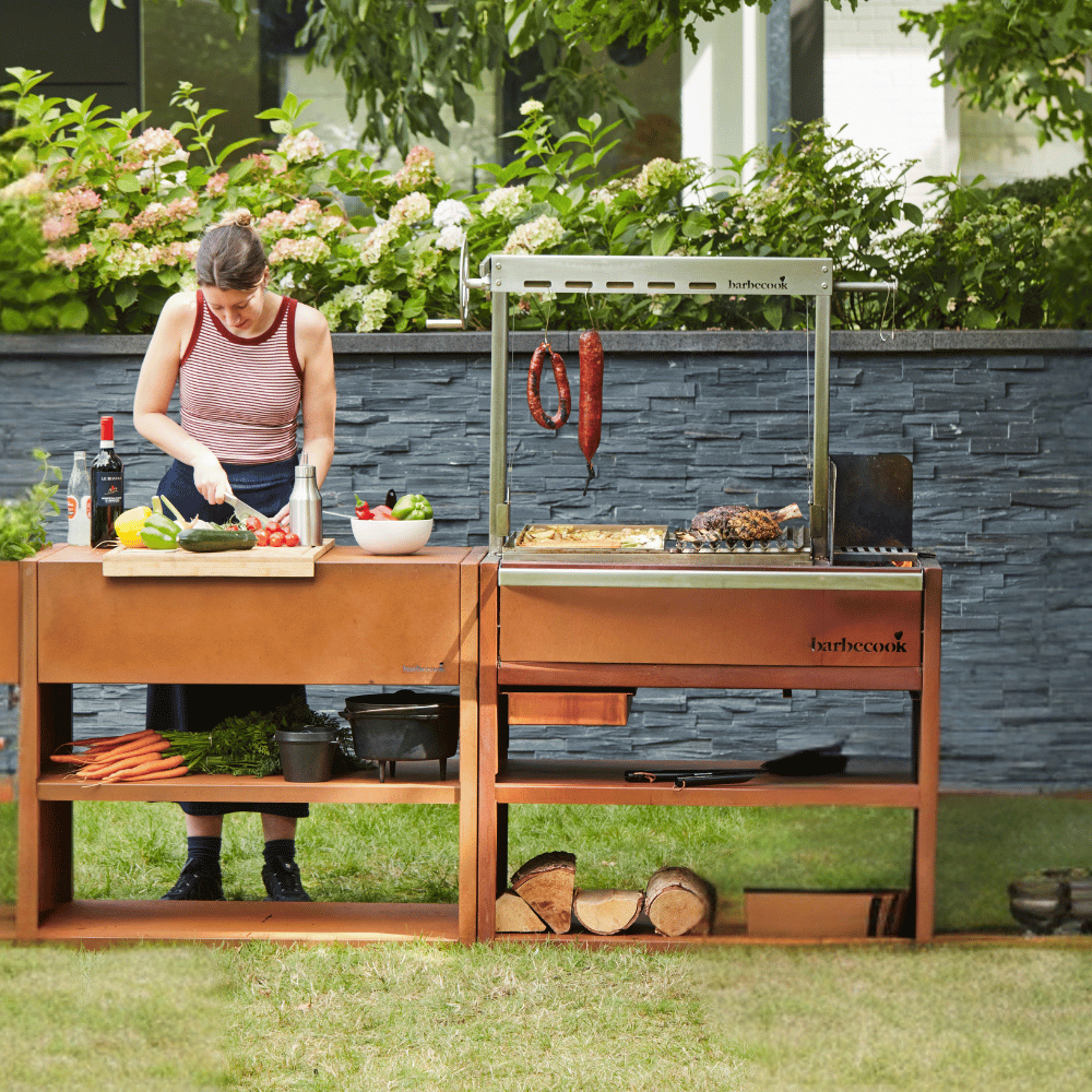 Barbecook Pedro Asado Argentine BBQ Grill - Corten Steel Barbecook