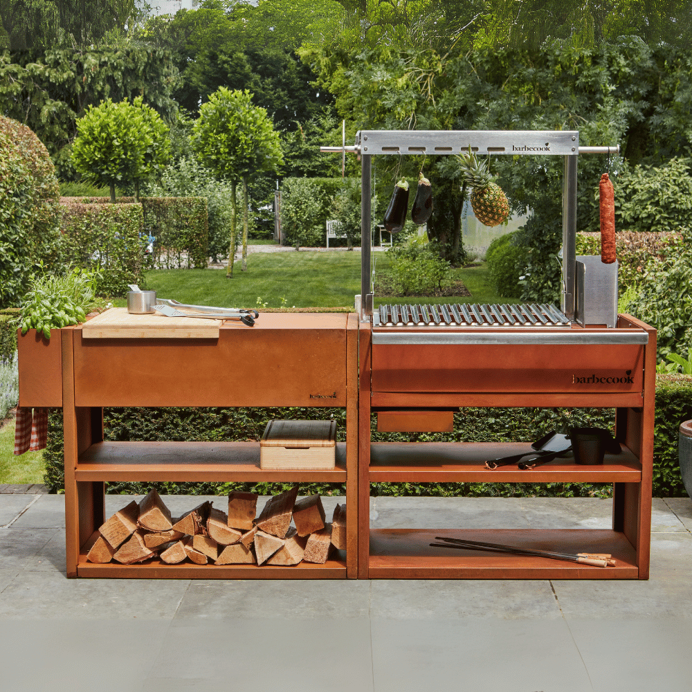 Barbecook Pedro Asado Argentine BBQ Grill - Corten Steel Barbecook