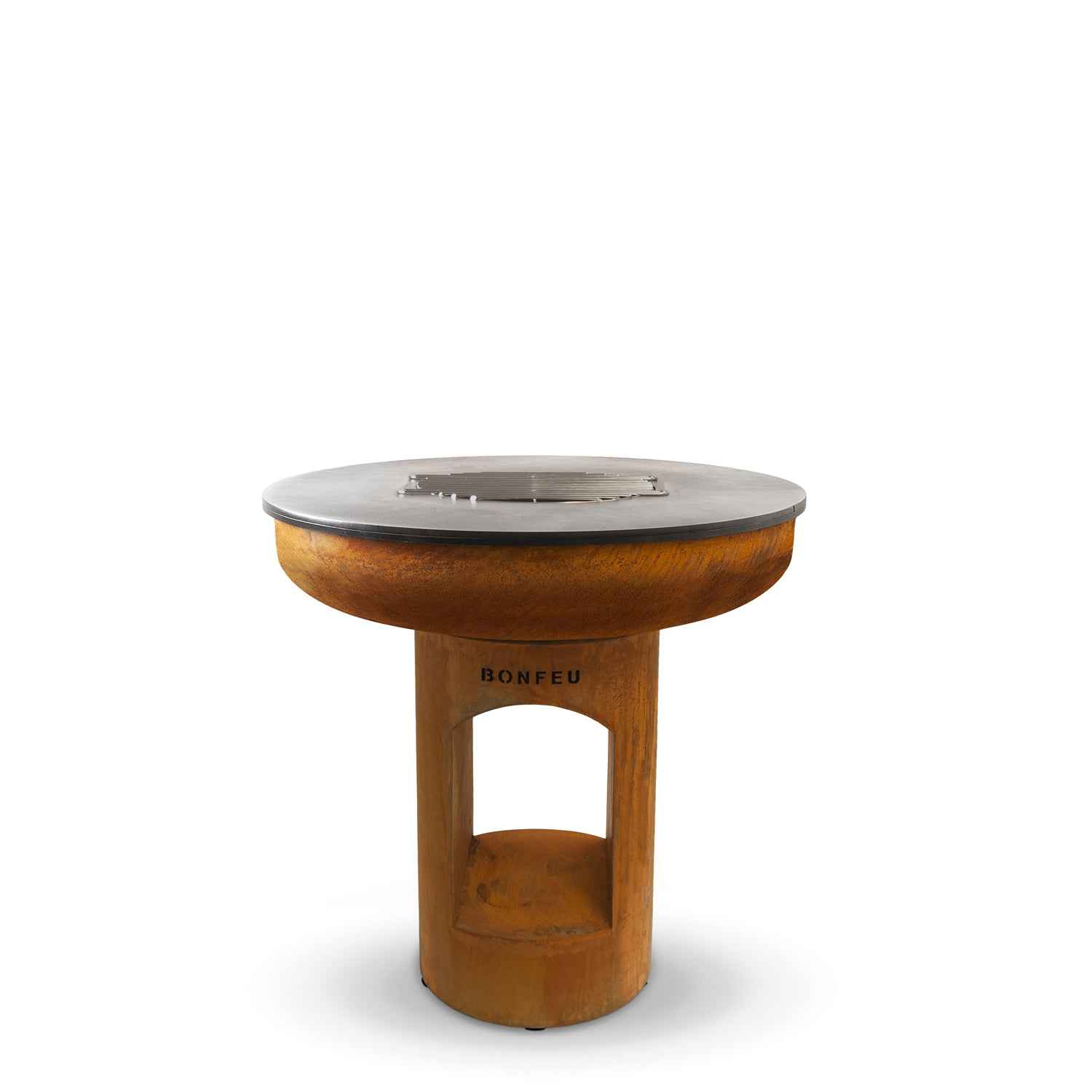 BonFeu BonBiza XL Plancha Grill (Open) - Corten Steel
