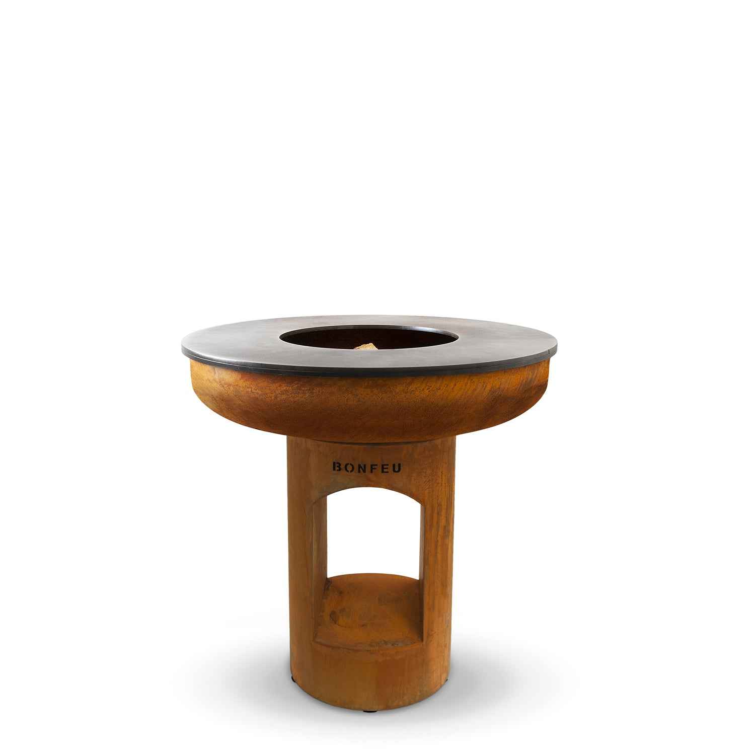 BonFeu BonBiza XL Plancha Grill (Open) - Corten Steel