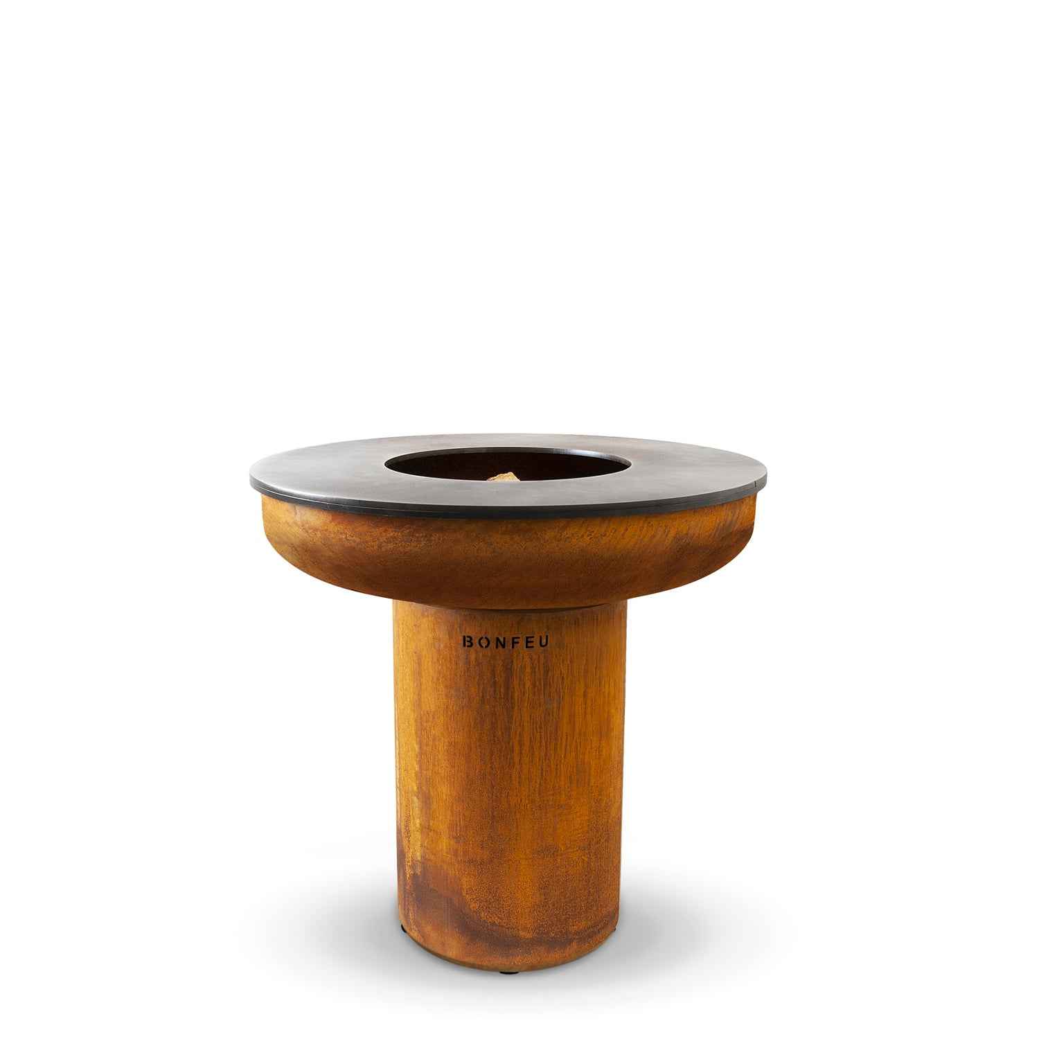 BonFeu BonBiza XL Plancha Grill (Closed) - Corten Steel