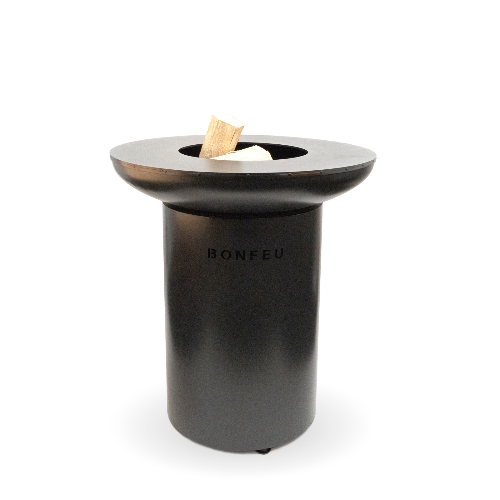 Bonfeu Bonbiza Closed Outdoor Fire Bowl Grill - Black