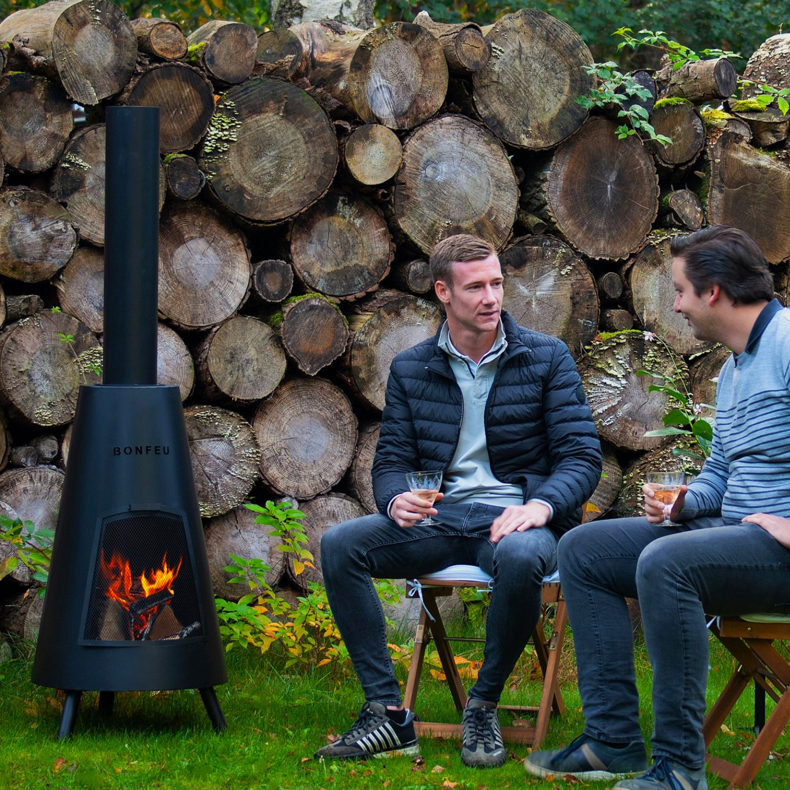 Bonfeu Bonpyra Garden Fireplace - Black