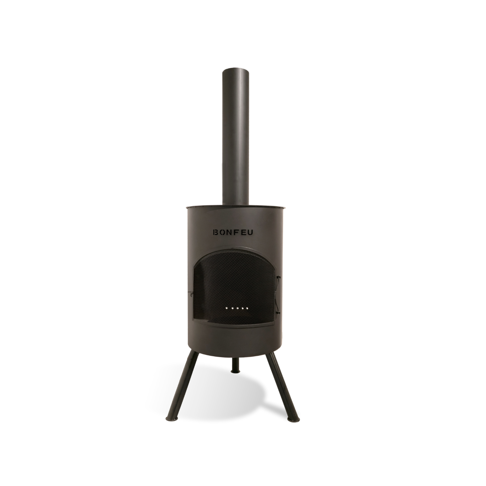 Bonfeu Bonton 40 Outdoor Garden Fireplace - Black/Corten