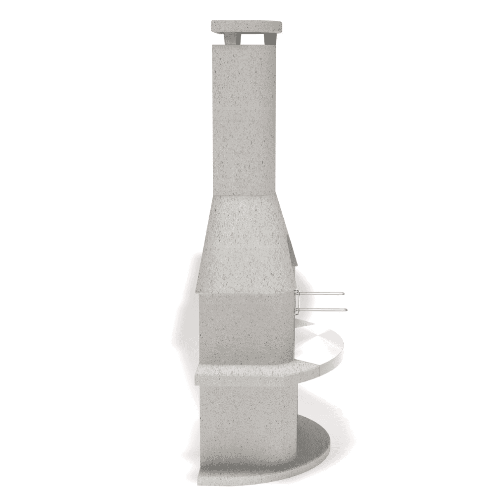 Buschbeck Elba Masonry BBQ