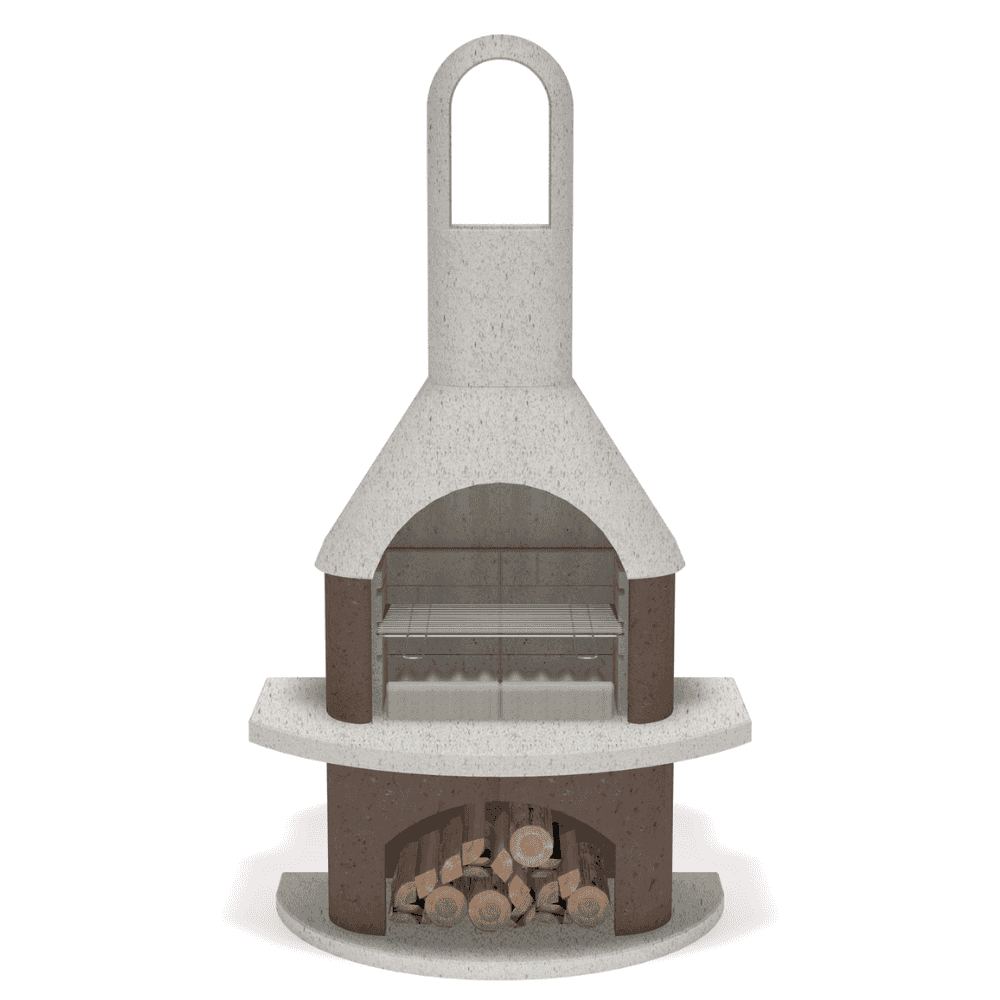 Buschbeck Milano Masonry BBQ