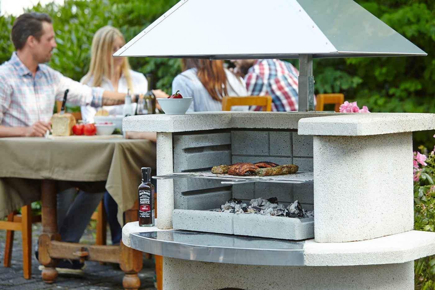 Buschbeck Venedig Grill Bar Masonry BBQ