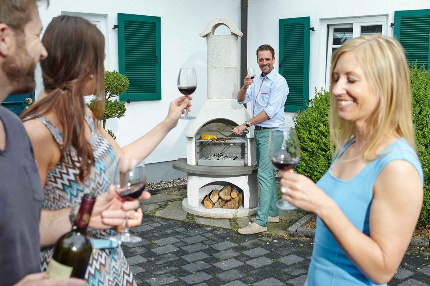 Buschbeck Verona Masonry BBQ