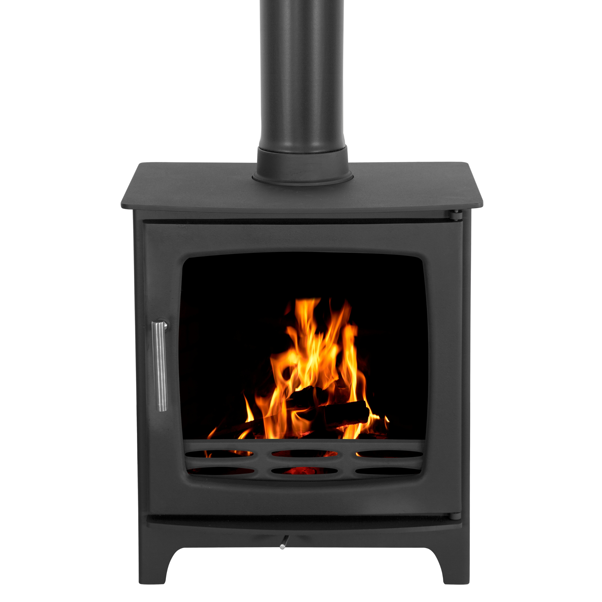Carron Revolution 5kW Wood Burning Stove - Matt Black