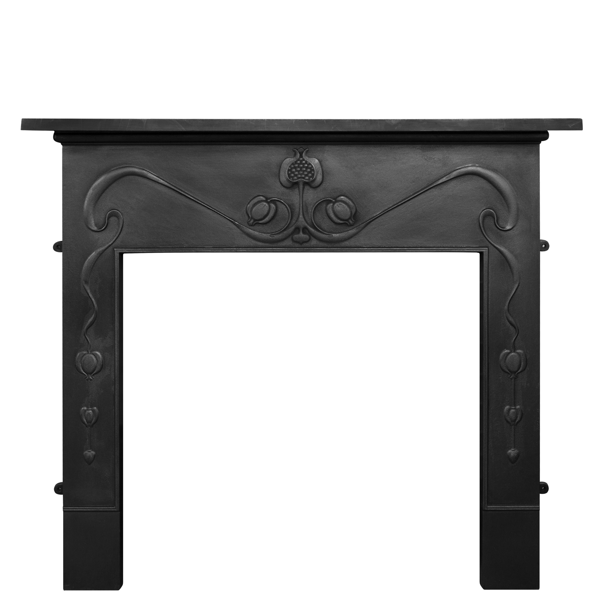 Carron The Art Noveau Cast Iron Fireplace Surround