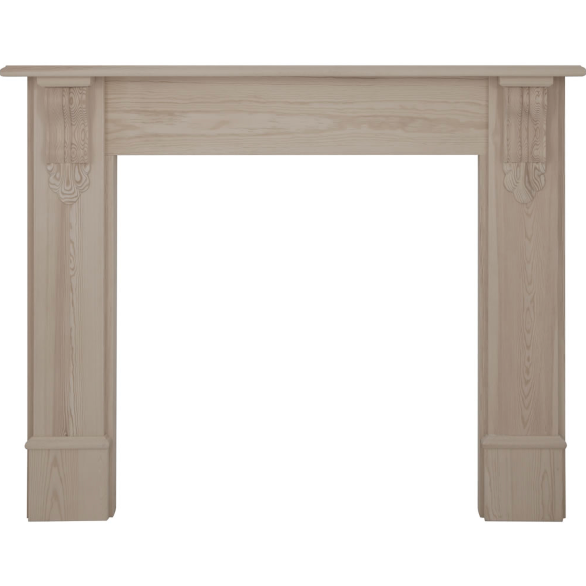 Carron The Edinburgh Wooden Fireplace Surround