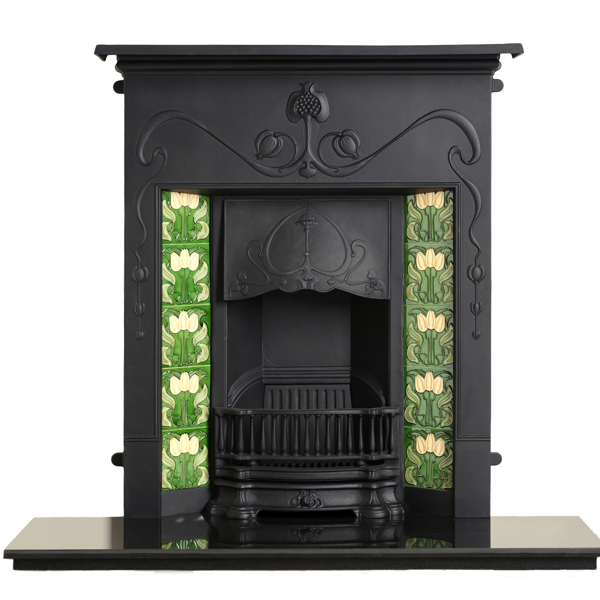 Carron Valentine Cast Iron Combination Fireplace