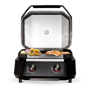 Cozze G-500 Dual Burner Gas Plancha With Lid - 51 × 39 cm (Cooking Area) Cozze Dream