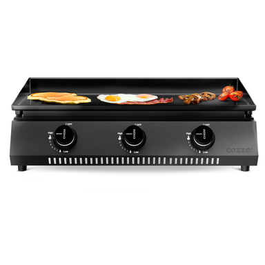 Cozze G-700 Three Burner Gas Plancha - 66.5 × 35 cm (Cooking Area) Cozze Dream