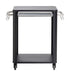 Cozze Outdoor Table With Pull Out Stainless Steel Prep Shelf Cozze Dream