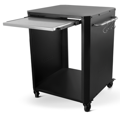 Cozze Outdoor Table With Pull Out Stainless Steel Prep Shelf Cozze Dream