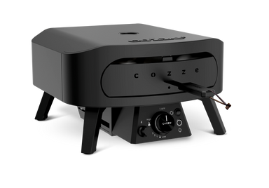 Cozze 13 Inch Gas Fired Rotating Pizza Oven - Black Edition Cozze