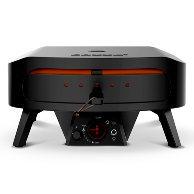 Cozze 17 Inch Gas Fired Rotating Pizza Oven - Black Edition Cozze