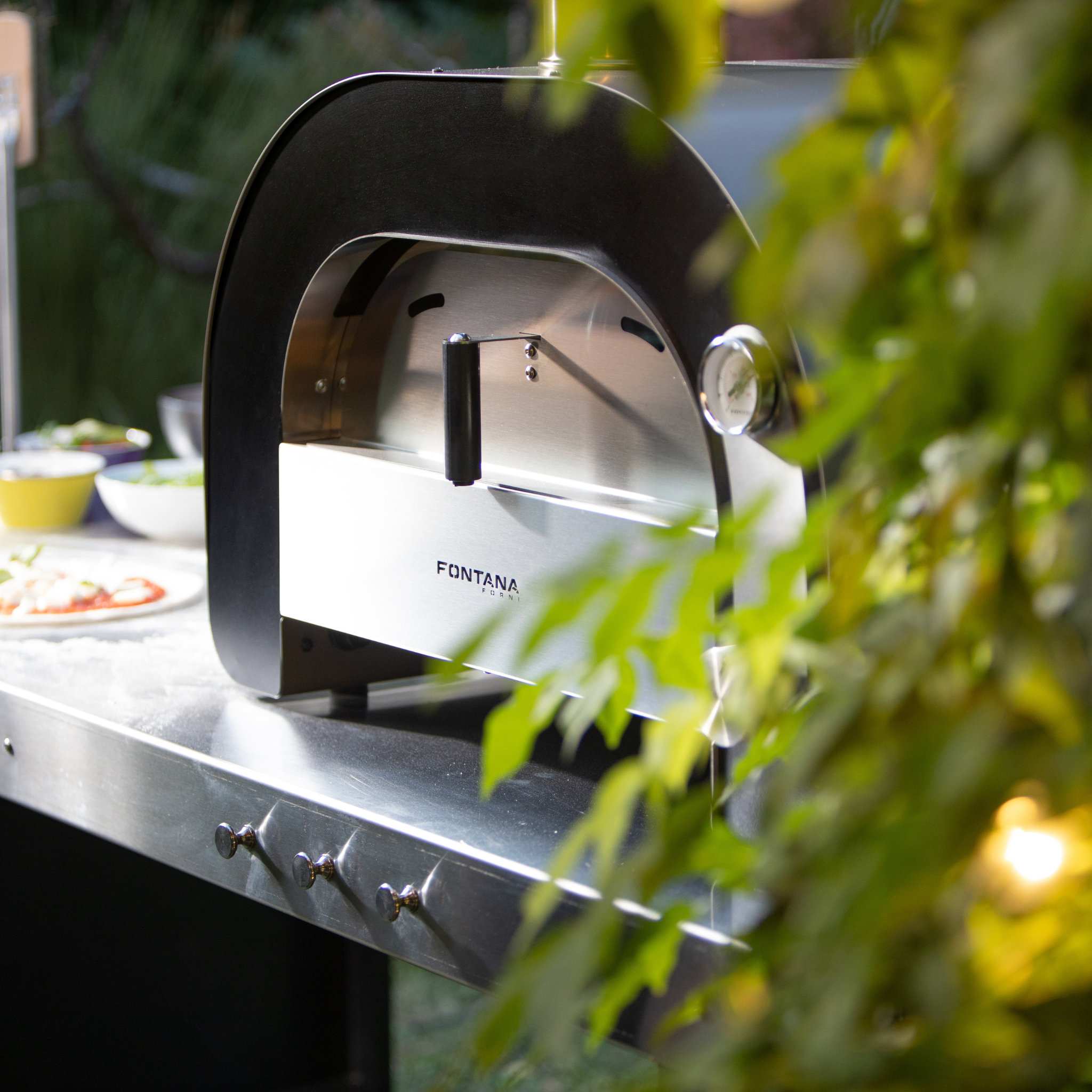 Fontana Forni Maestro 60 Gas Pearl Grey Fontana Forni