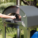 Fontana Forni Mangiafuoco Build In Duel Fuel Pizza Oven - Rosso/Anthracite/Stainless Steel Fontana Forni