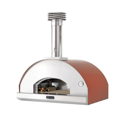Fontana Forni Mangiafuoco Wood Pizza Oven - Rosso/Anthracite Fontana Forni