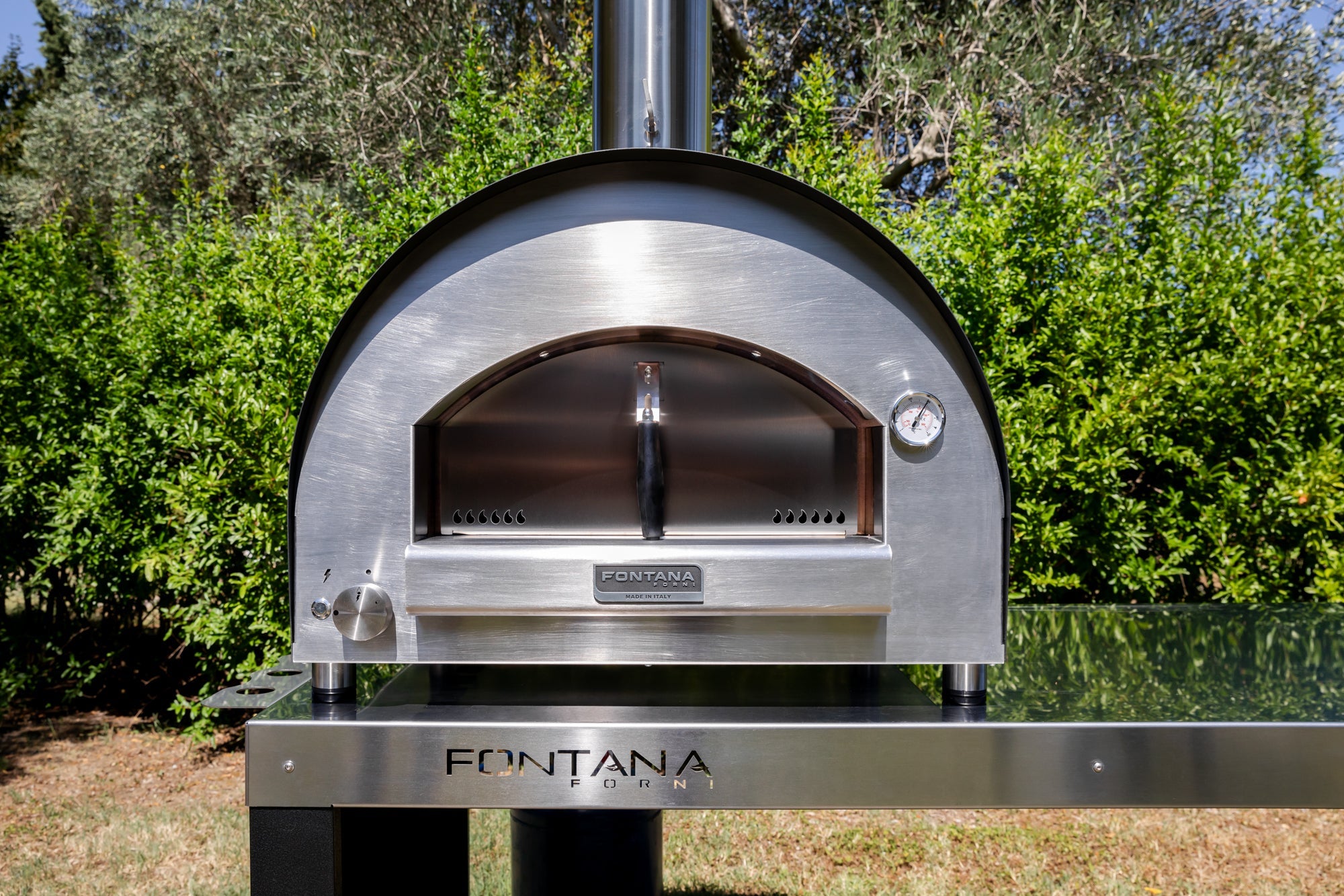 Fontana Forni Margherita Dual Fuel Pizza Oven - Rosso/Anthracite Fontana Forni