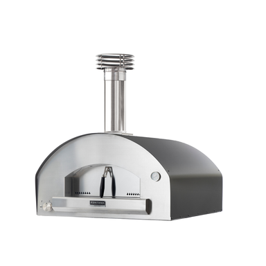 Fontana Forni Marinara Duel Fuel Pizza Oven BUILD IN - Rosso/Anthracite/Stainless Steel Fontana Forni