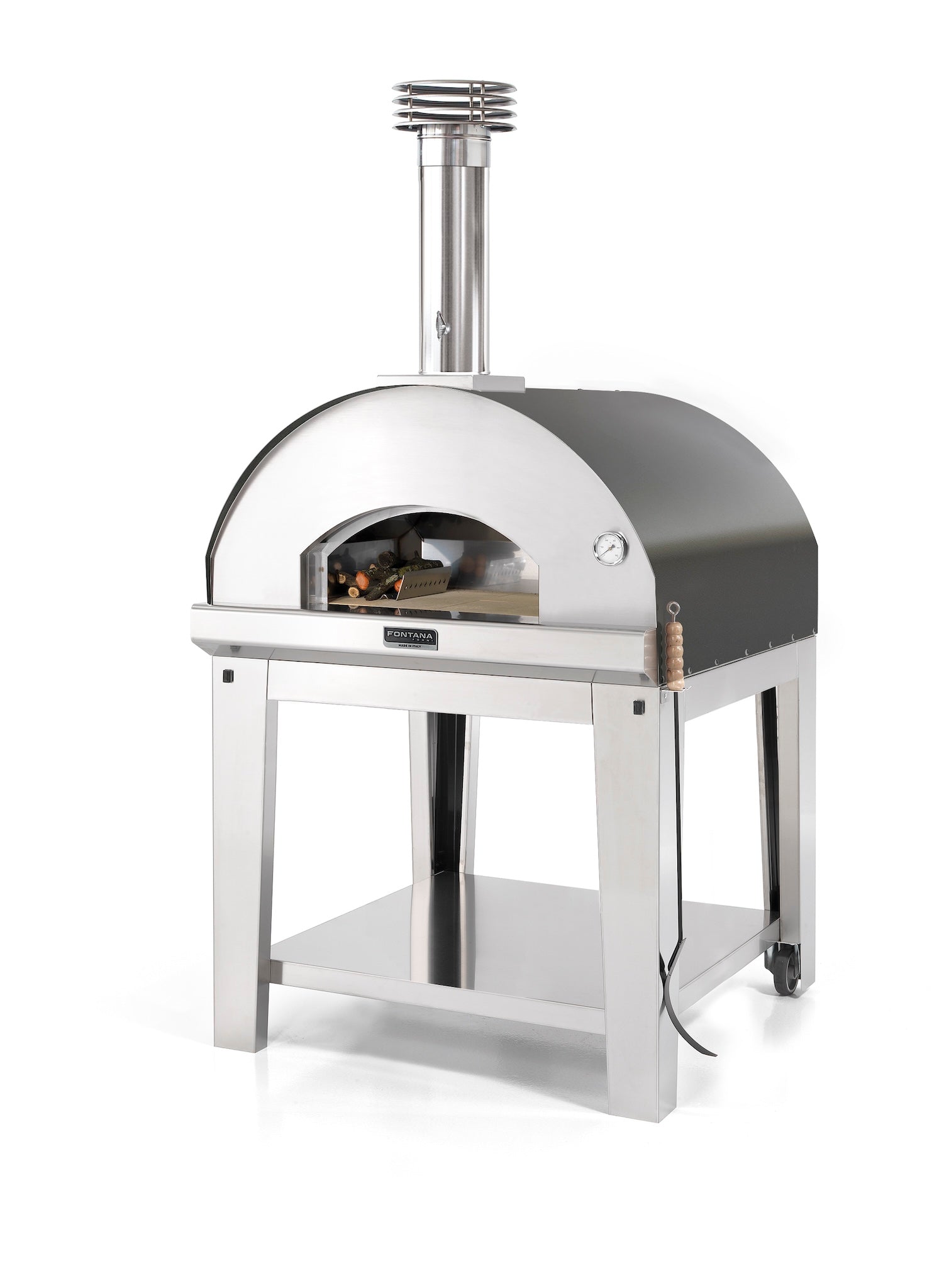 Fontana Forni Marinara Wood Pizza Oven - Rosso/Anthracite Fontana Forni