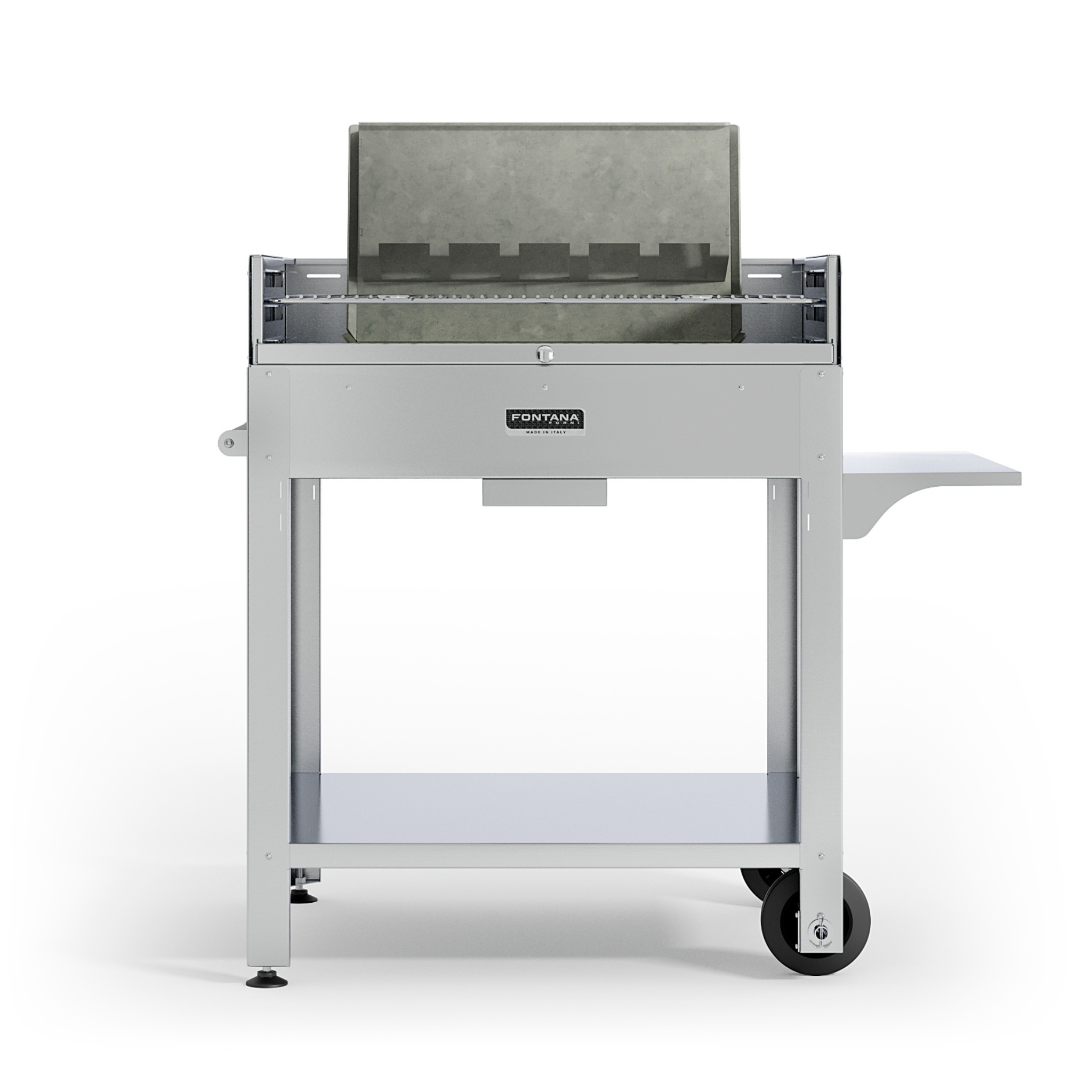 Fontana Forni Tirreno BBQ With Shelf + Rotisserie Fontana Forni