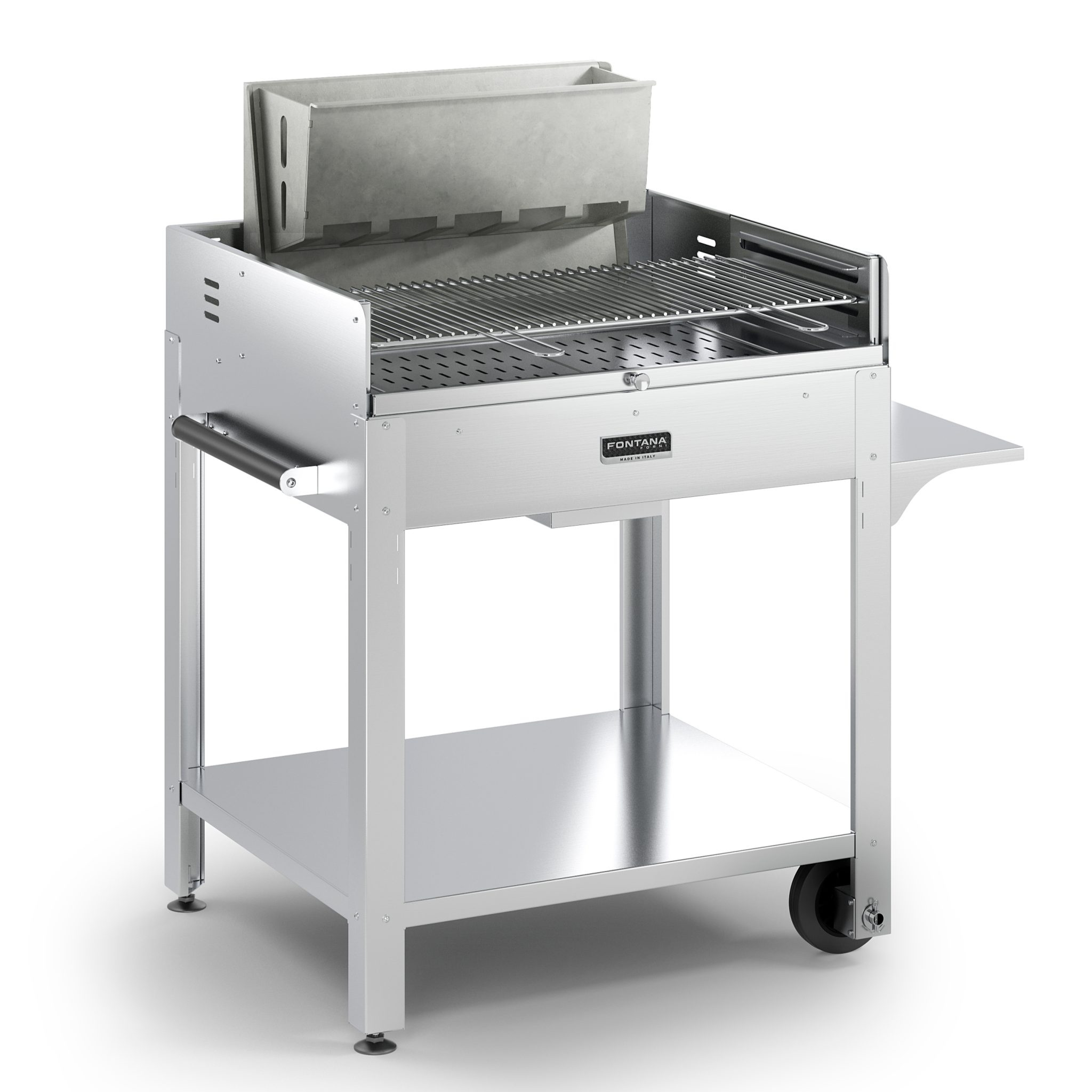 Fontana Forni Tirreno BBQ With Shelf + Rotisserie Fontana Forni