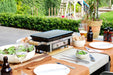 GRLLR Osaka Shichirin Rectangular Table Top Barbecue - Black/Red/White Grllr