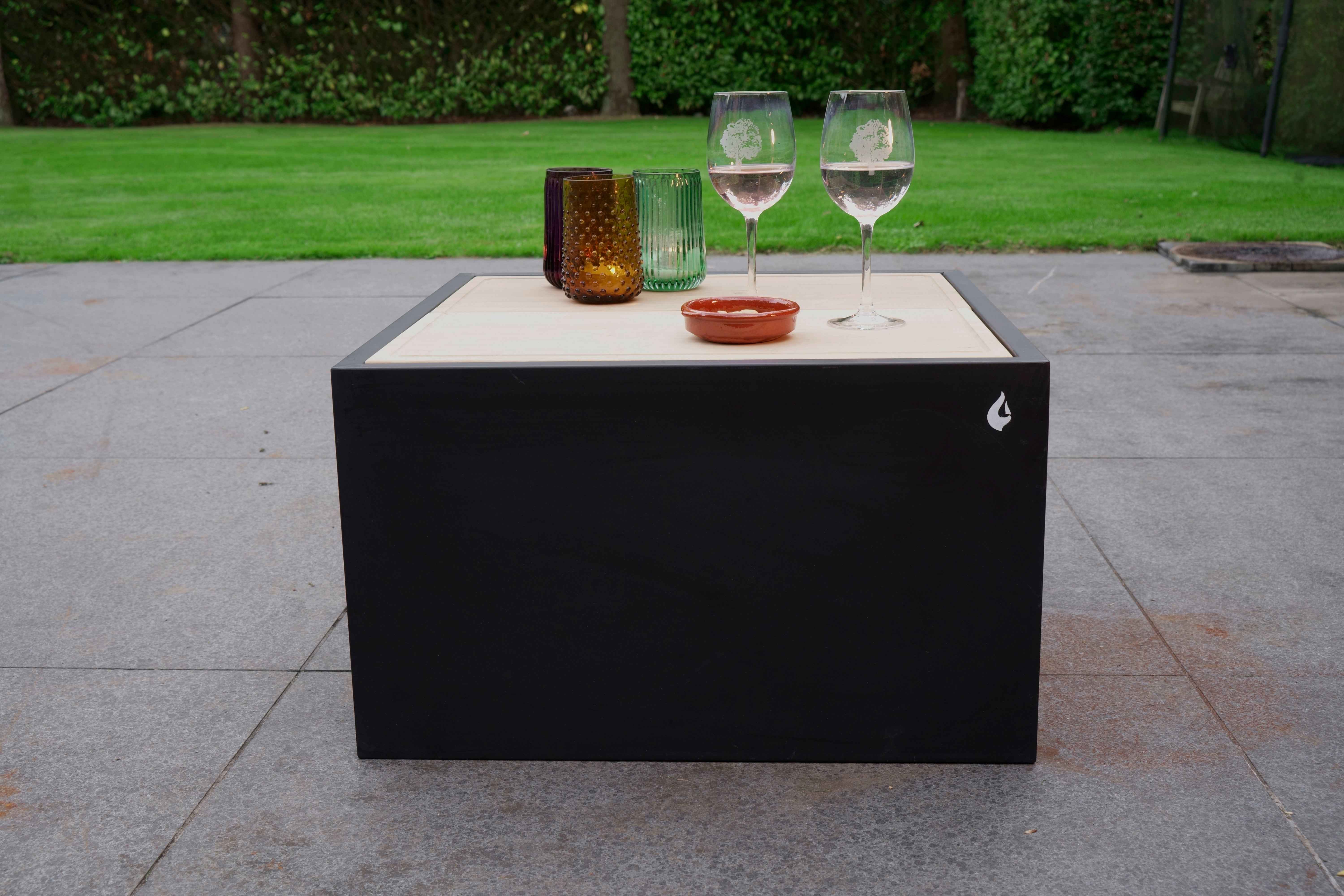 HEAT 3-in-1 Fire basket, Grill, & Side Table