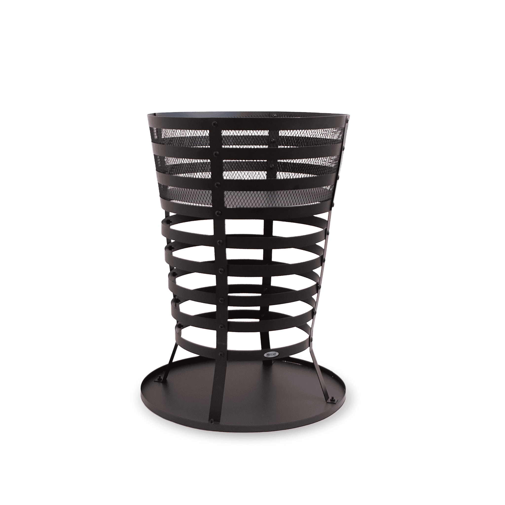 HEAT Mandal Outdoor Fire Basket With Base Plate