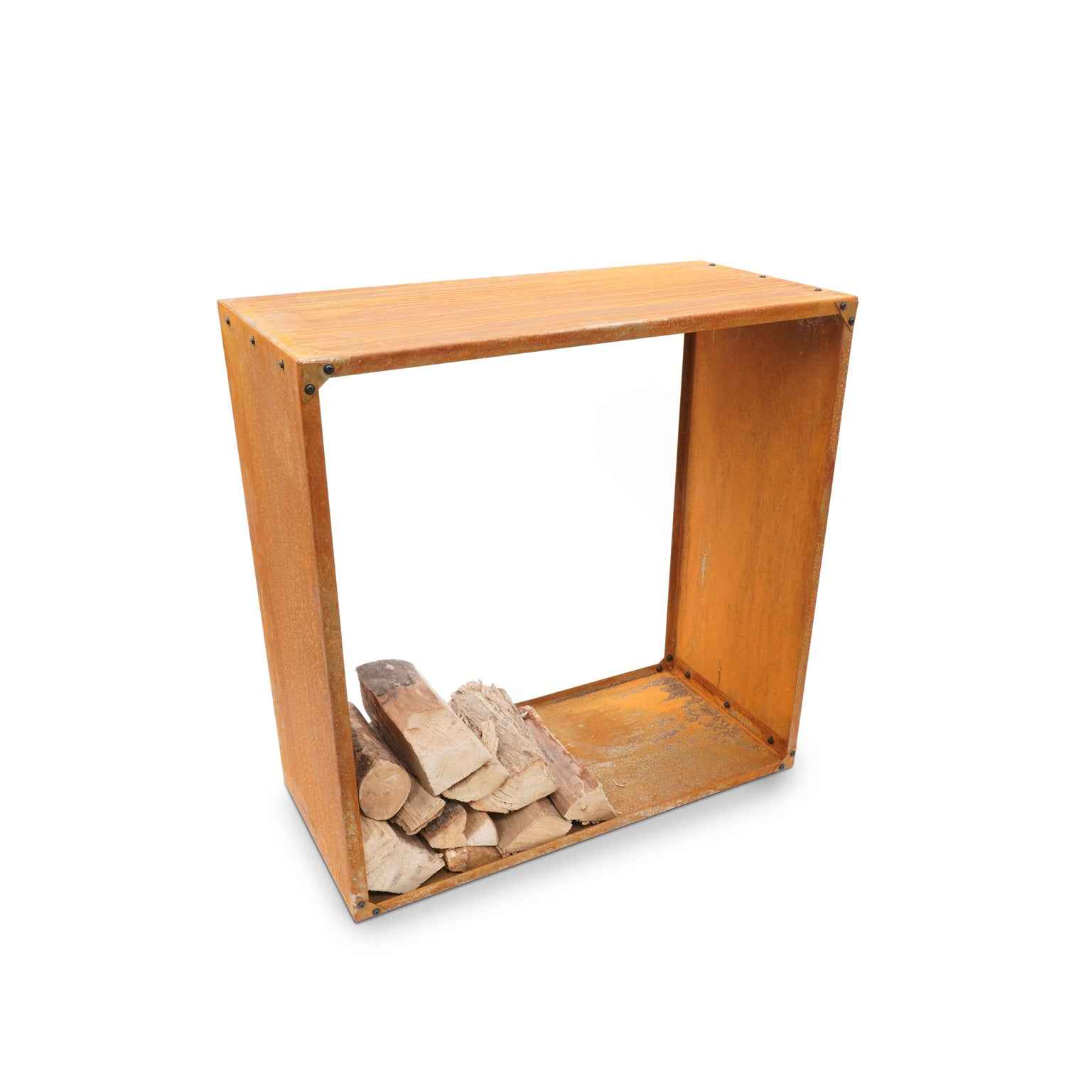 HEAT Dokka Wood Store - Rust