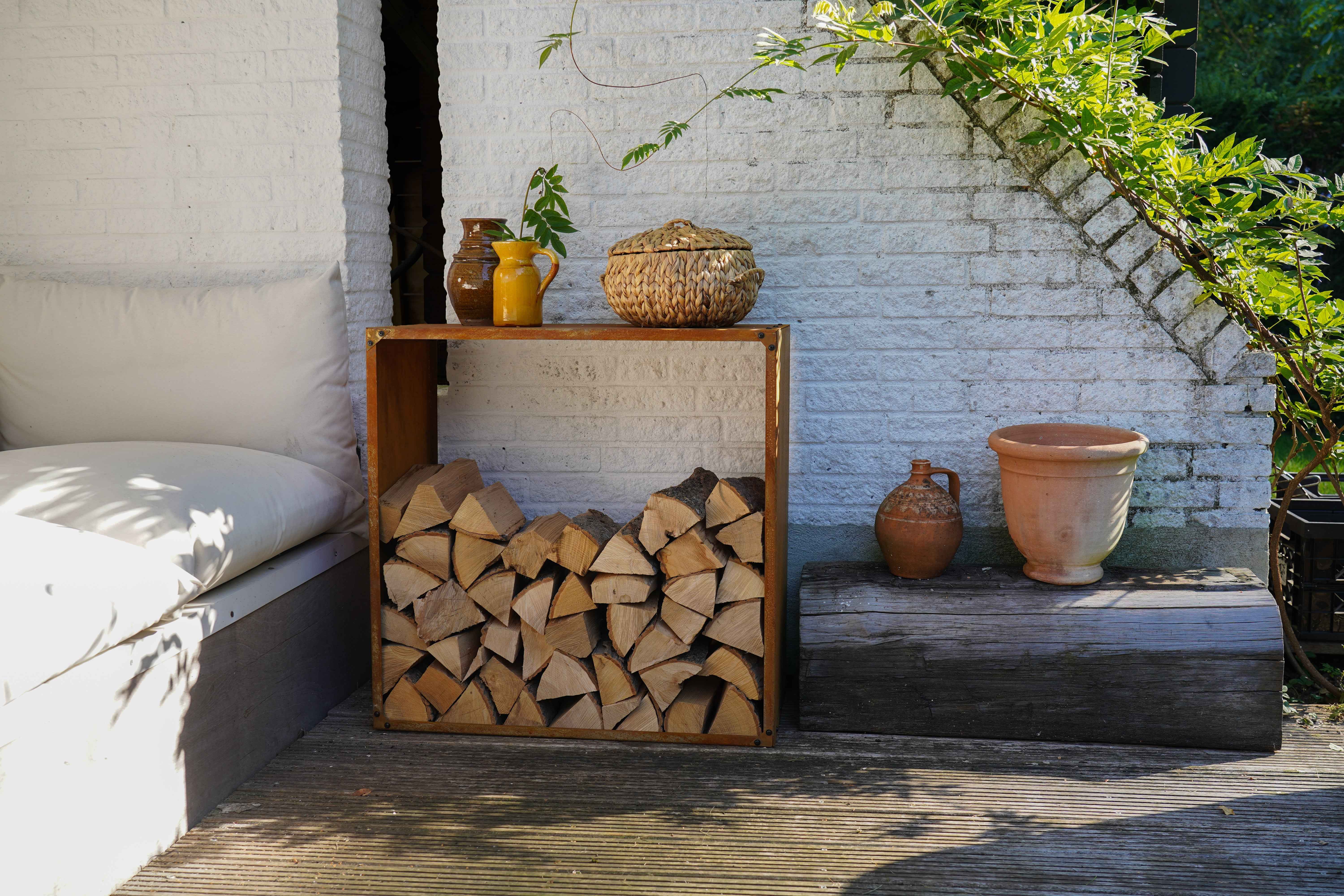 HEAT Dokka Wood Store - Rust