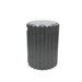 Happy Cocooning Rib Round Canister Enclosure - Smokey Anthracite Happy Cocooning