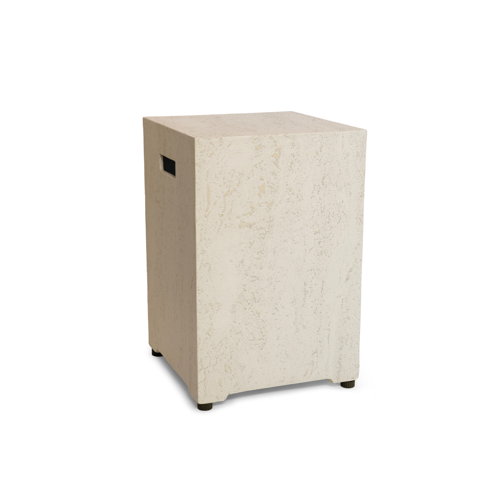 Happy Cocooning Square Canister Enclosure - Travertine Happy Cocooning