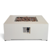 Happy Cocooning Estate Square 88 Gas Fire Pit - Oyster Beige Happy Cocooning