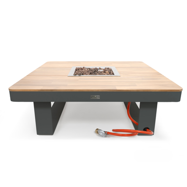 Happy Cocooning Horizon 95 Round Gas Fire - Smokey Anthracite Happy Cocooning